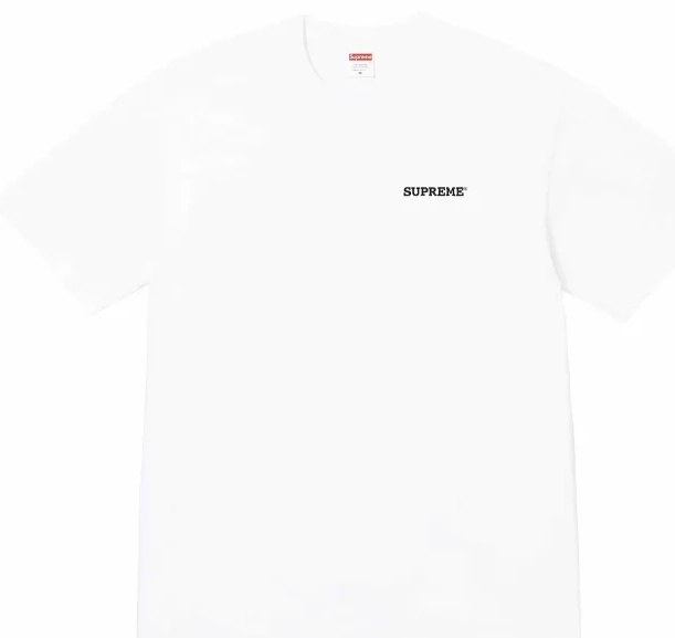 S Color T-shirt Back XL Letter M 24SS Patchwork Black Logo Tee L and White Printed 0813